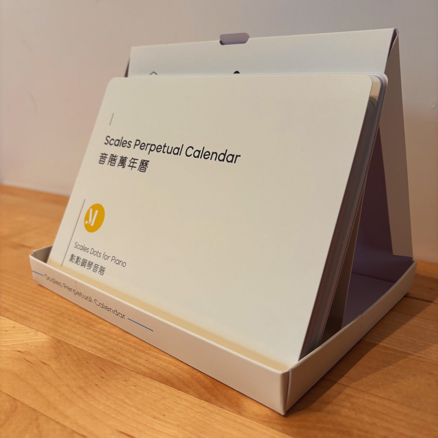 Promotion Set 優惠套裝: 《Scales Dots for Piano 點點鋼琴音階》書本 &《Scales Perpetual Calendar 音階萬年曆》