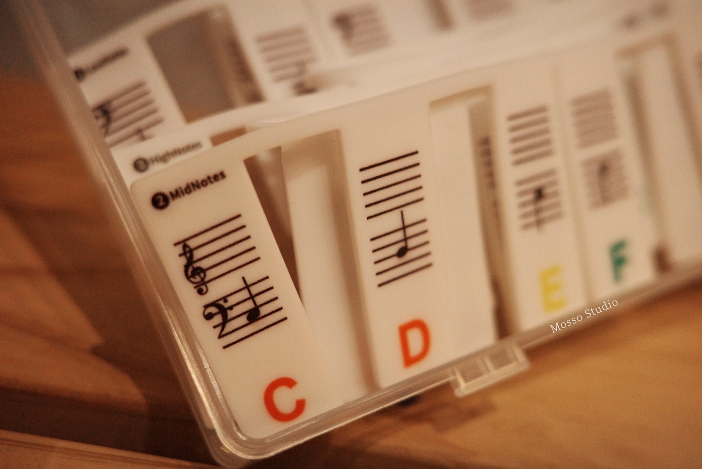 鋼琴音名矽膠條
Piano Notes Silicone Strips