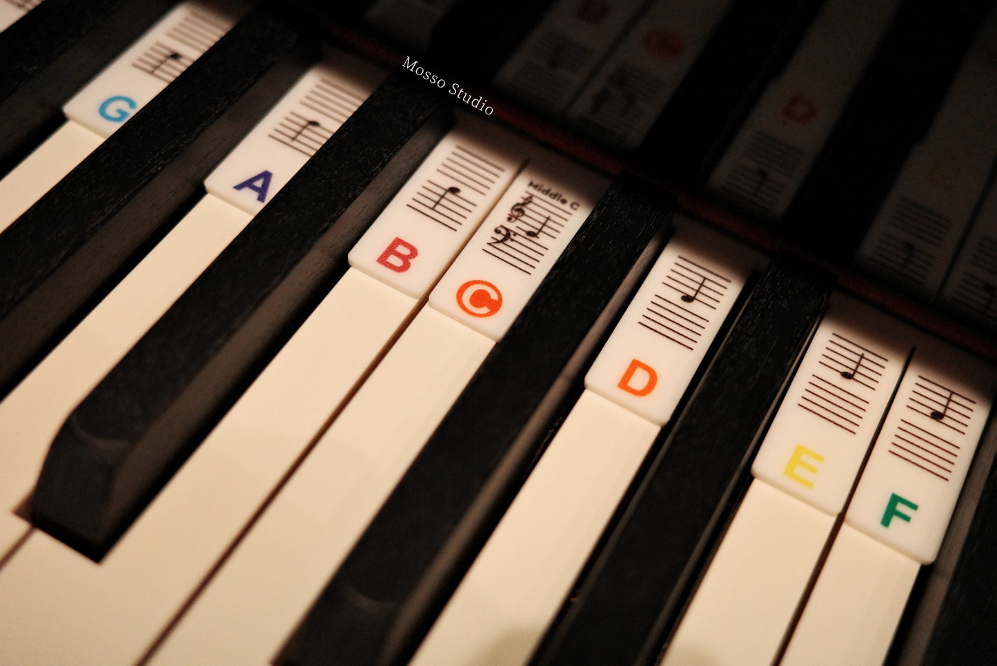 鋼琴音名矽膠條
Piano Notes Silicone Strips