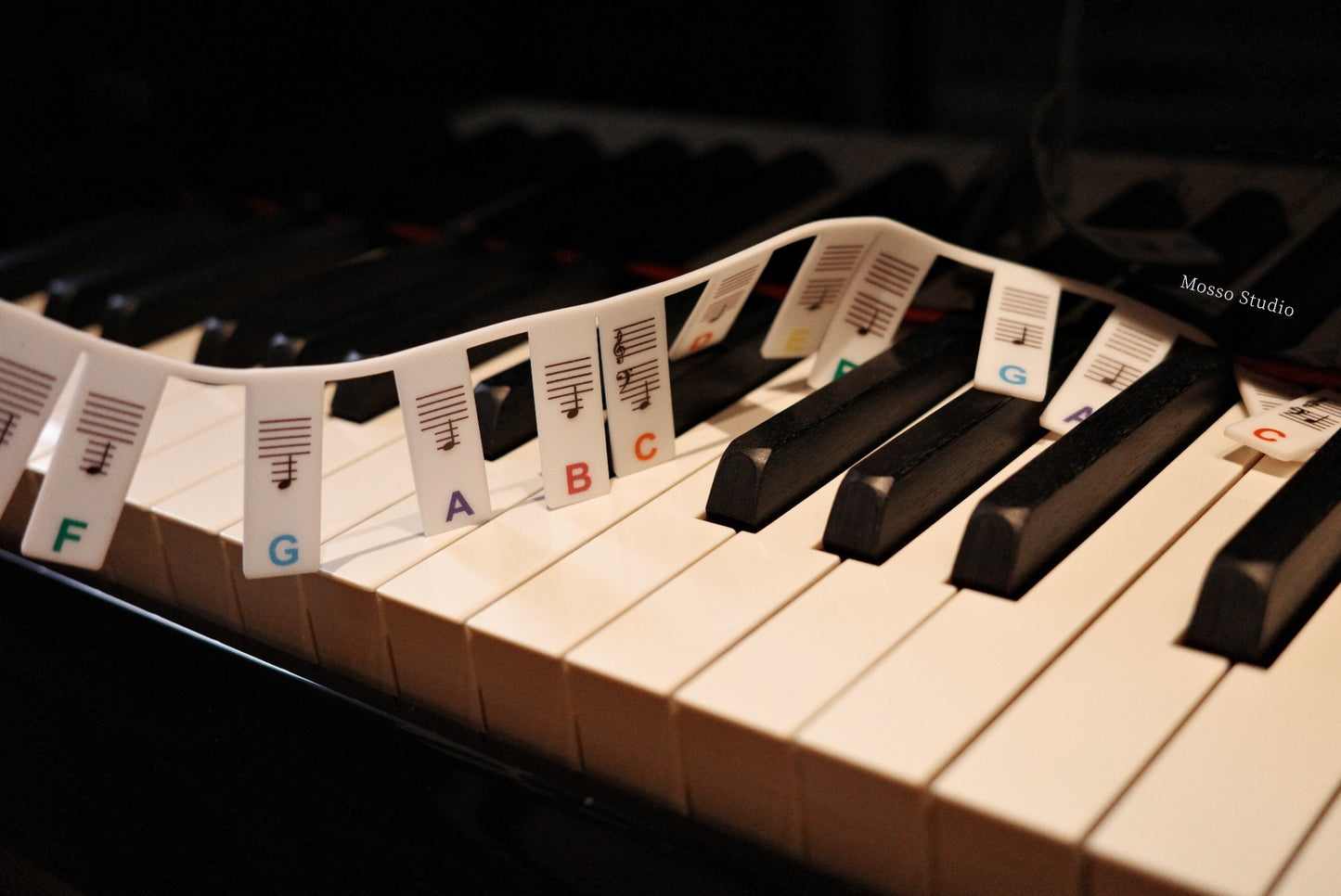 鋼琴音名矽膠條
Piano Notes Silicone Strips
